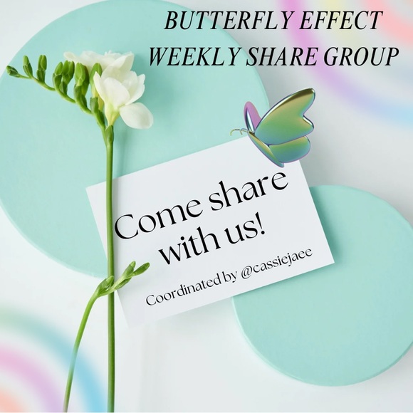 COMMENT BELOW TO SHARE WITH US 🤗🔁🦋💥 - Picture 1 of 6